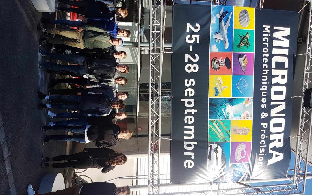 Visite salon MICRONORA à Besançon pour les Terminales BAC Technicien d’Usinage