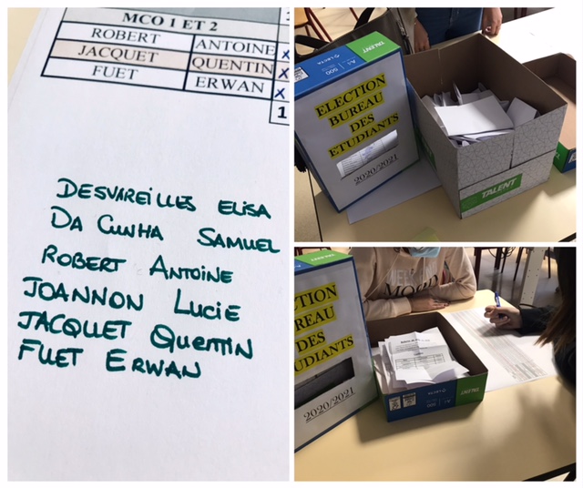 Élections du Bureau Des Etudiants