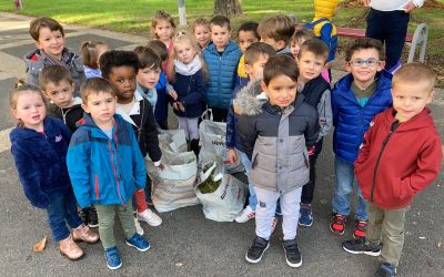 Sortie au parc pour les maternelles