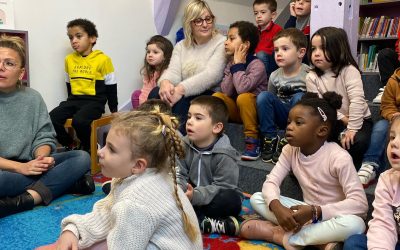 Les maternelles à la bibliothèque