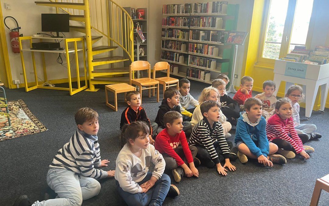 Les Cp-Ce1 à la bibliothèque