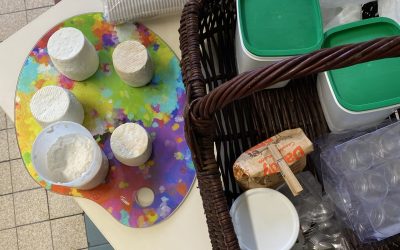 Dégustation de fromages de chèvre