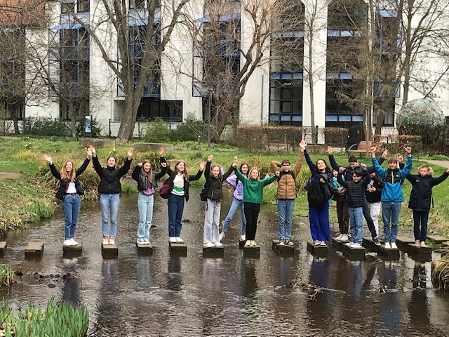 Des jeunes français du collège Jeanne d’Arc à Bad Dürkheim